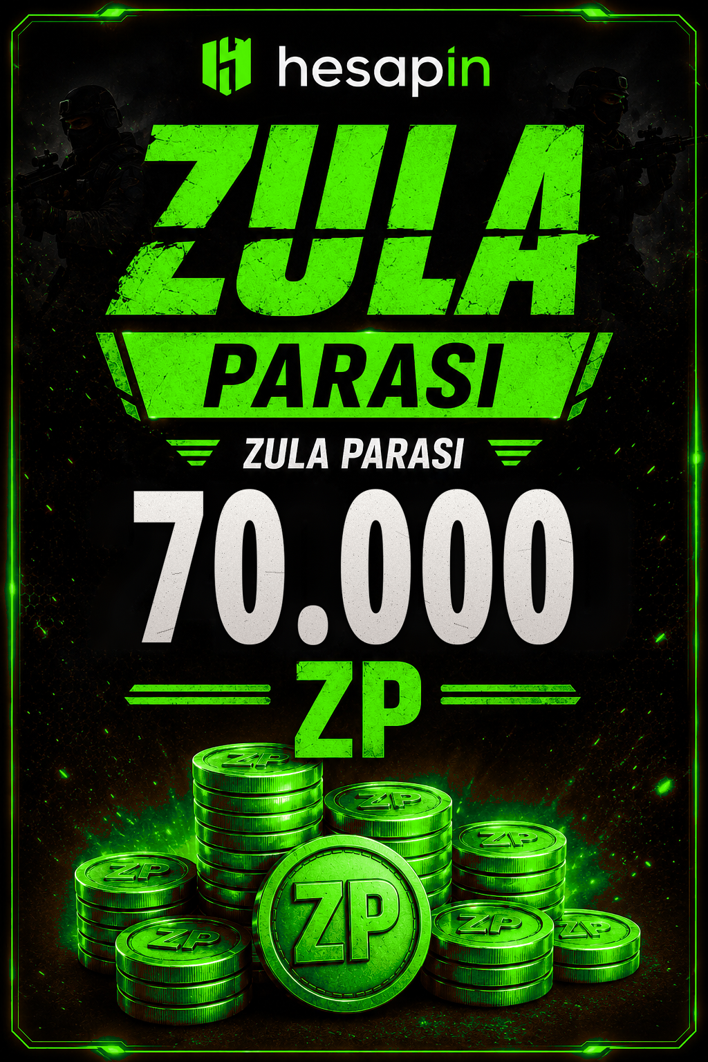 Zula Parası - 70.000 ZP