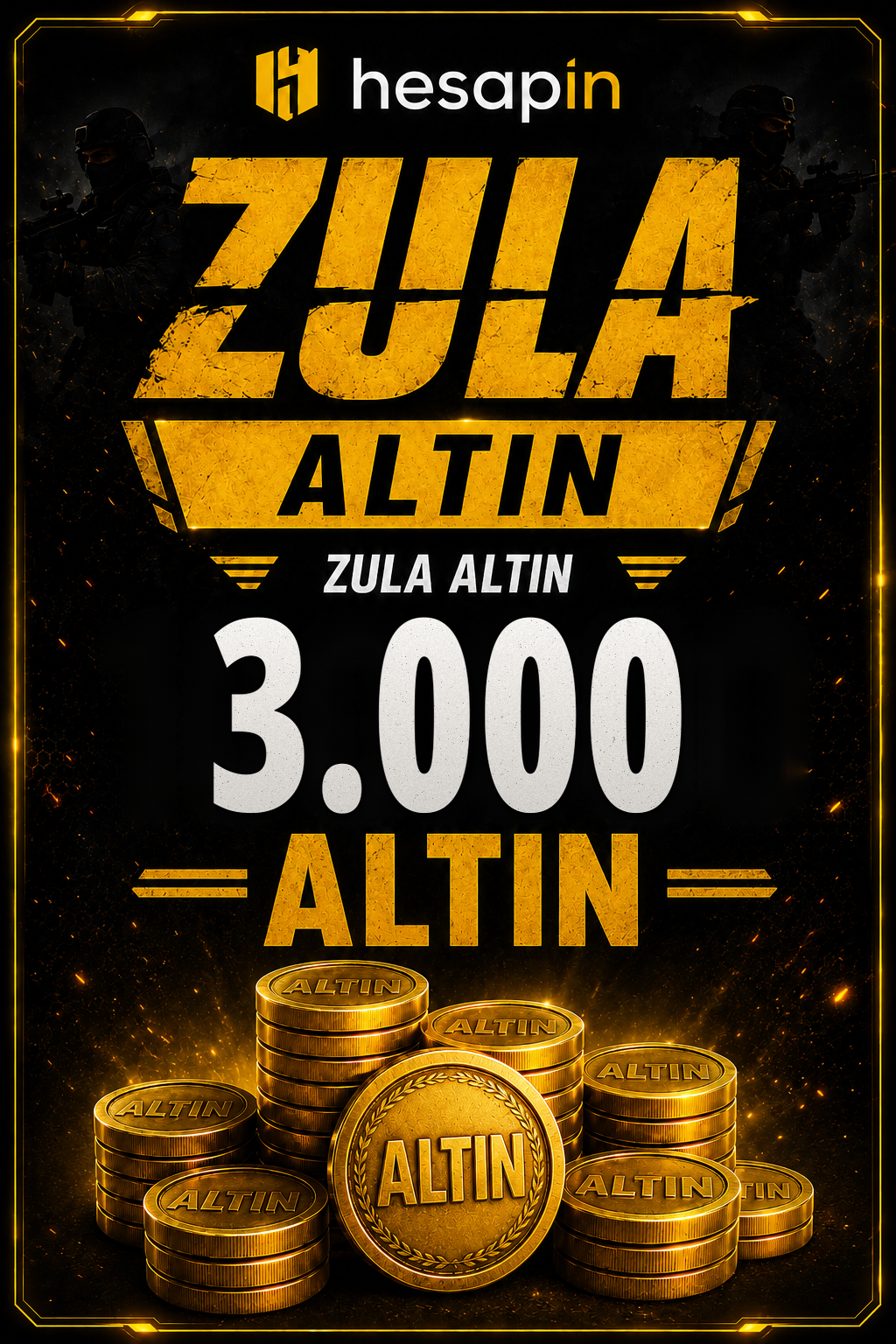 Zula Altın - 3.000 Altın