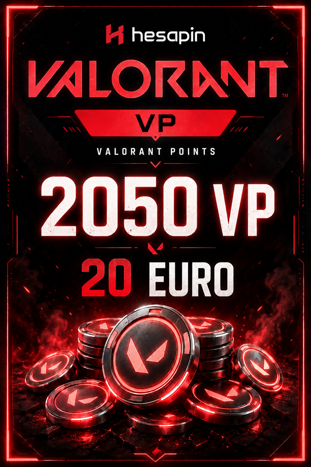 Valorant 2050 VP - 20 EURO