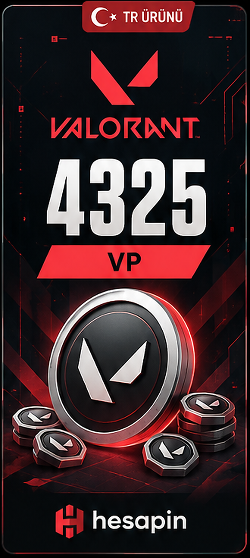 Valorant 4325 VP