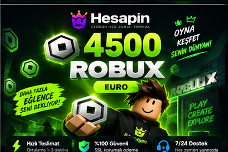 Roblox 4500 Robux Euro